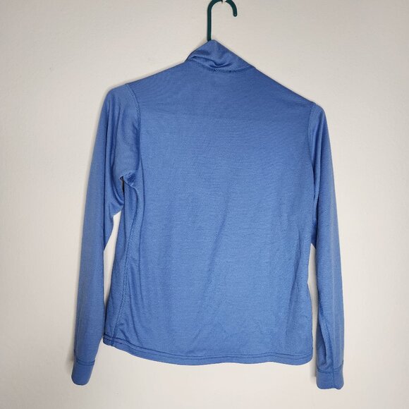 VTG Patagonia Womens XS - Small Blue Capilene Outfit 1/4 Sweatshirt Pants Set - Picture 5 of 8